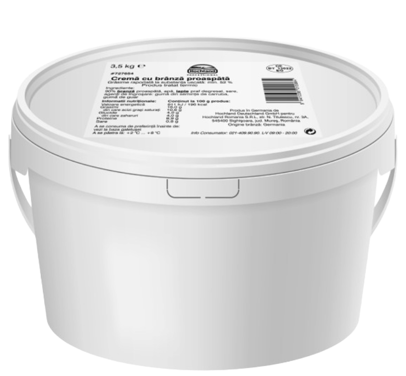 Cremă de brânză proaspătă 3,5 kg